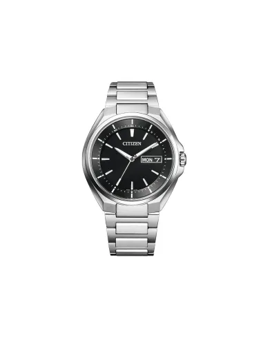 reloj radio-control hombre Titanio Citizen ATESSA AT6050-54E JDM 41mm cristal de Zafiro anti-reflejo 100m