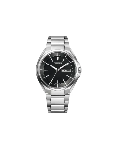 reloj radio-control hombre Titanio Citizen ATESSA AT6050-54E JDM 41mm cristal de Zafiro anti-reflejo 100m