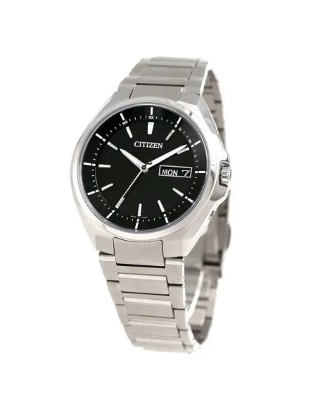 reloj radio-control hombre Titanio Citizen ATESSA AT6050-54E JDM 41mm cristal de Zafiro anti-reflejo 100m