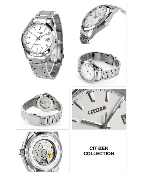 reloj automático hombre Citizen NB1050-59A JDM 38mm Cristal de Zafiro anti-reflejo 100m
