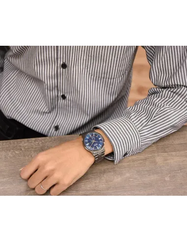 Citizen NK5009-69N  JDM 41mm 50m WR automatic men's watch blue dial