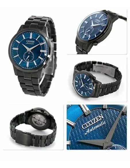 Reloj automático hombre Citizen NK5009-69N  JDM 41mm 50m WR correa de acero indicador de reserva