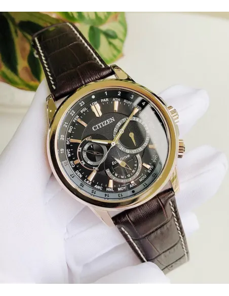 reloj hombre Citizen Ecodrive Calendrier BU2023-04E 44mm 100m WR