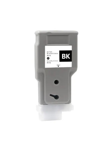 tinta Compatible Canon PFI320 Negro  imagePROGRAF GP200, GP300, TM200, TM205, TM300, TM305