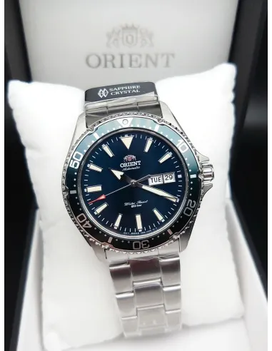 Reloj hombre automático Orient Kamasu Mako III Cristal Zafiro acero inoxidable