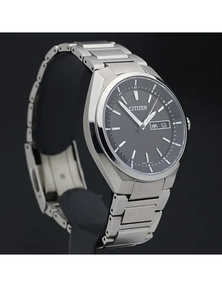 reloj radio-control hombre Titanio Citizen ATESSA AT6050-54E JDM 41mm cristal de Zafiro anti-reflejo 100m