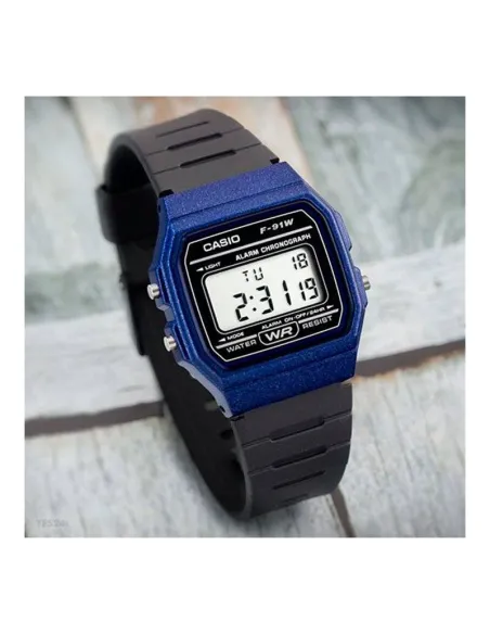 Reloj Casio retro digital F-91WM-2AEF UNISEX