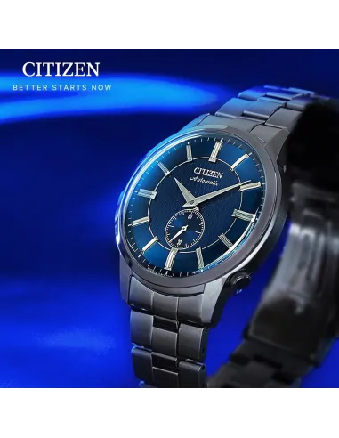 Reloj automático hombre Citizen NK5009-69N  JDM 41mm 50m WR correa de acero indicador de reserva