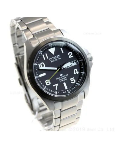 reloj radio-control hombre Citizen Promaster Land TITANIUM PMD56-2952 JDM 39mm Cristal de Zafiro