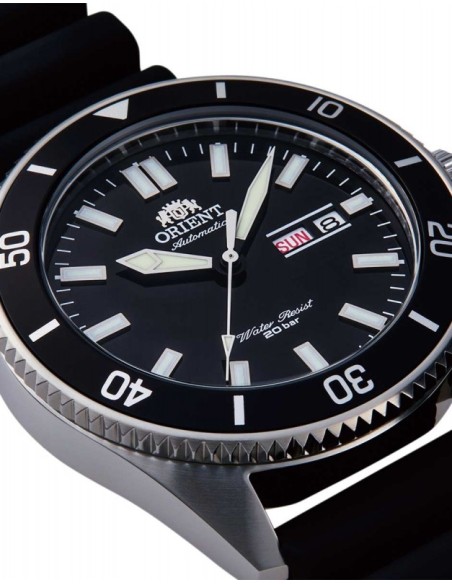 Reloj Automático Hombre Orient Kano Ray III buceo correa goma