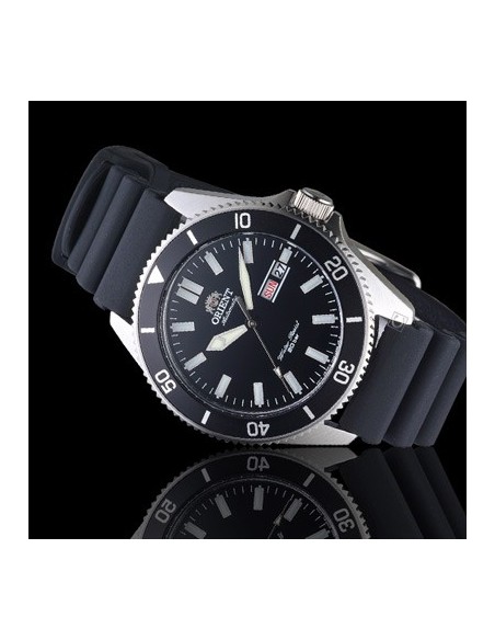 Reloj Automático Hombre Orient Kano Ray III buceo correa goma