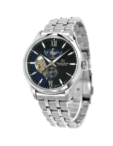 reloj automático hombre Orient Star RE-AV0B03B dial negro 41mm 50h Reserva de Marcha Cristal de Zafiro