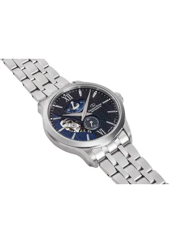 copy of reloj automático hombre Orient Star RE-AV0B01S dial blanco 41mm 50h Reserva de Marcha Cristal de Zafiro