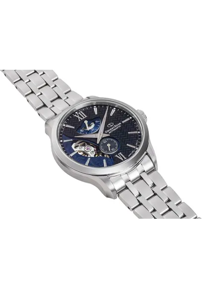 copy of reloj automático hombre Orient Star RE-AV0B01S dial blanco 41mm 50h Reserva de Marcha Cristal de Zafiro