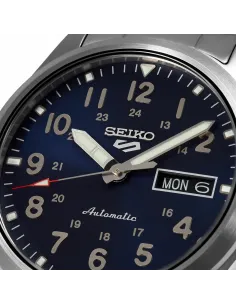reloj automático hombre Seiko 5 Sports Field SRPG29K1 dial azul 39MM 100m 2