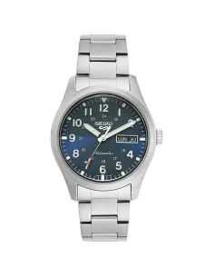 reloj automático hombre Seiko 5 Sports Field SRPG29K1 dial azul 39MM 100m