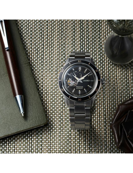 Reloj Seiko Presage Style 60'2 SSA425J1 Open Heart 40.8mm 50m WR