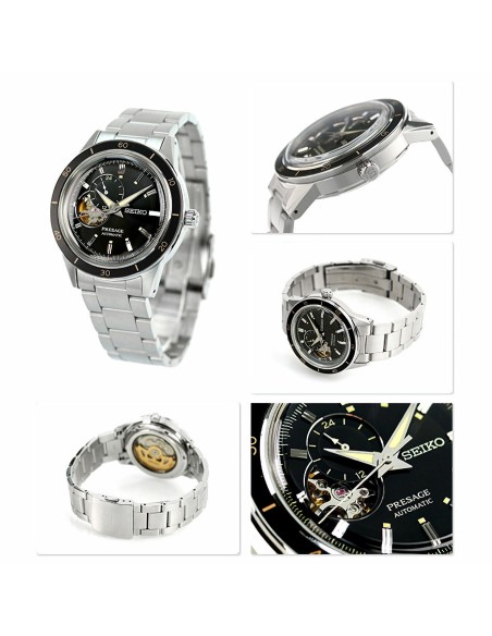 Reloj Seiko Presage Style 60'2 SSA425J1 Open Heart 40.8mm 50m WR