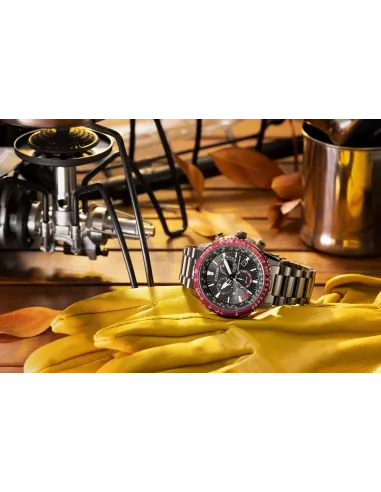 Reloj radiocontrol aviador hombre Citizen Eco-drive Pilot  CB5009-55E 45.9mm Cristal de Zafiro 200m