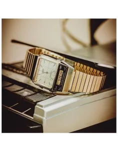 reloj unisex Casio AQ-800EG-9A Edgy Vintage Retro Ana-Digi alarma 2