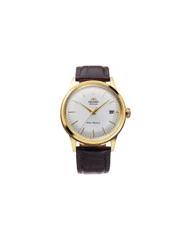 reloj automático hombre Orient Bambino RA-AC0M01S 38mm correa de cuero