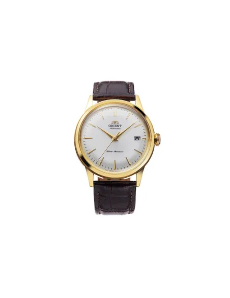 reloj automático hombre Orient Bambino RA-AC0M01S 38mm correa de cuero