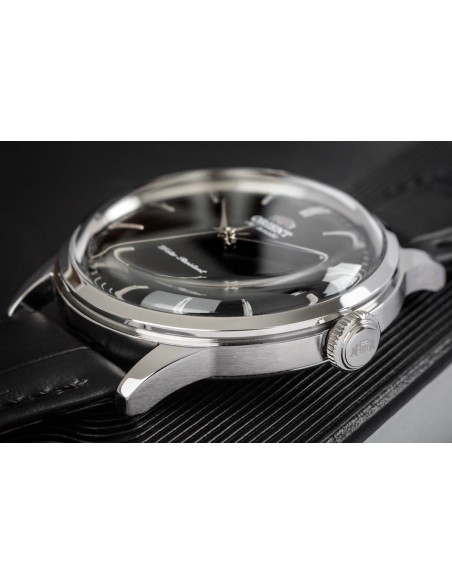 Orient Bambino RA-AC0M02B 38mm automatic men’s watch leather band