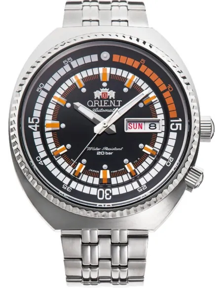 Orient Neo Classic Sports RA-AA0E05B 43.5mm 200m WR automatic men’s watch stainless steel bracelet