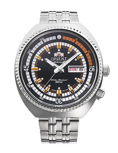 Orient Neo Classic Sports RA-AA0E05B 43.5mm 200m WR automatic men’s watch stainless steel bracelet