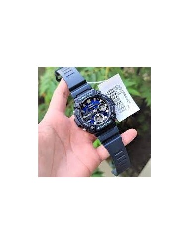 reloj deportivo hombre Casio AEQ-120W-2A 100m WR 10 años batería Hora Mundial