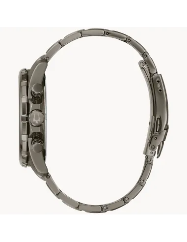 reloj cronógrafo hombre Bulova Marine Star 98B350 43mm 100m WR correa de acero