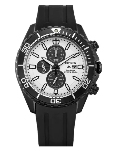 reloj de buceo hombre Citizen Promaster Dive ST CA0825-05A 44mm 200m WR correa de goma