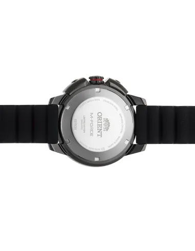Reloj automático hombre Orient M-Force  RA-AC0L09R Edición Limitada 45mm cristal de zafiro 200m WR correa de silicona