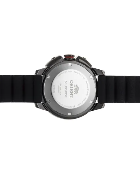 Reloj automático hombre Orient M-Force  RA-AC0L09R Edición Limitada 45mm cristal de zafiro 200m WR correa de silicona