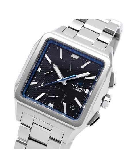 Reloj hombre radiocontrol Titanio Bluetooth solar Casio Oceanus OCW-T5000-1AJF JDM cristal de zafiro 100m WR