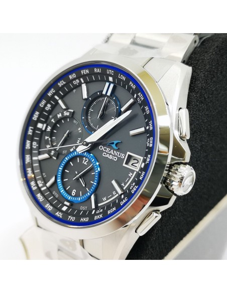 Reloj hombre Titanio radio-control bluetooth solar Casio Oceanus OCW-T2600-1AJF JDM 42.8mm 100m WR