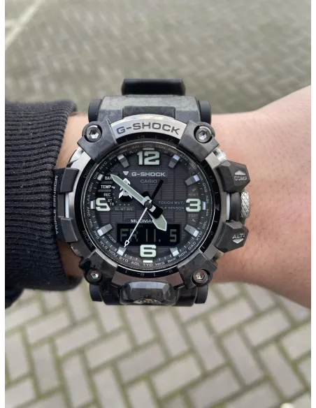 reloj radiocontrol hombre CASIO SOLAR G-SHOCK MUDMASTER GWG-2000-1A5 MULTIBAND 6 Carbon Core Guard  Brújula Altímetro Barómetro