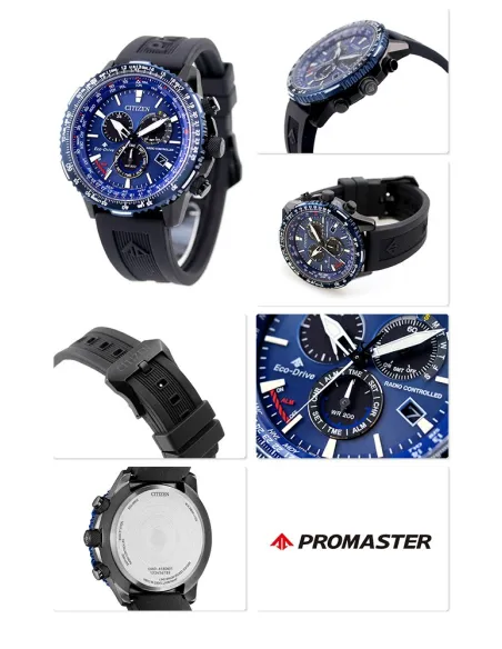 reloj Aviador Radiocontrol hombre Citizen Promaster Air Citizen CB5006-02L 45.9mm Eco-Drive PCAT