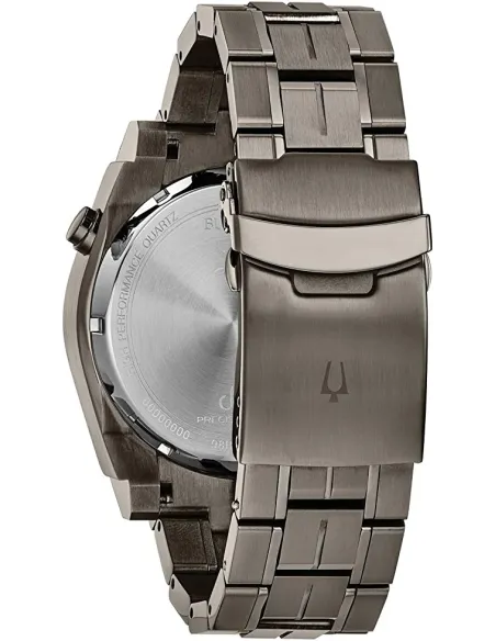 reloj cronógrafo hombre Bulova Marine Star 98B350 43mm 100m WR correa de acero
