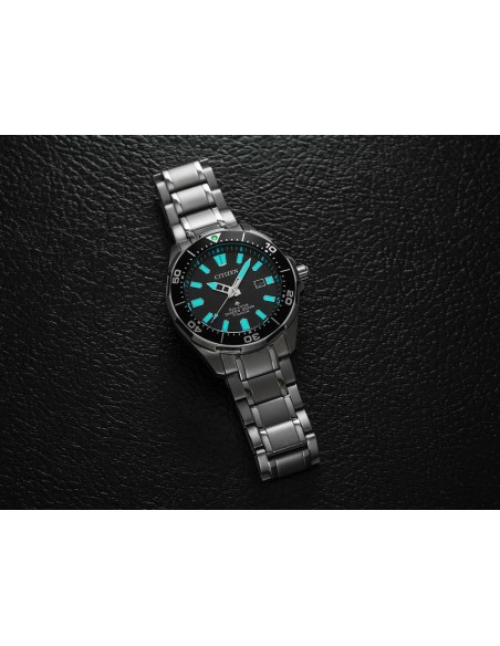 Reloj de buceo hombre Citizen Promaster Super Titanium BN0200-56E dial negro 44mm
