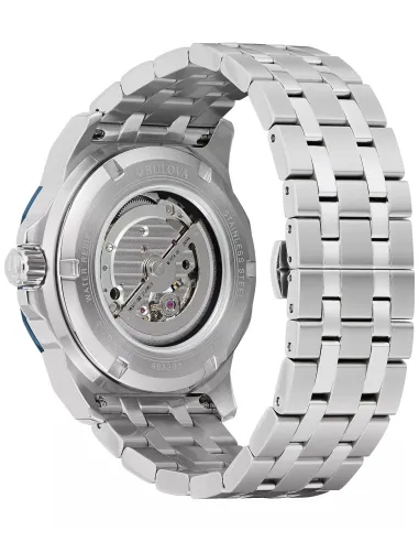 reloj automático buceo  hombre Bulova Marine Star 98A302 45mm 200m WR correa de acero