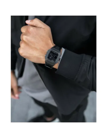 Reloj digital hombre Casio W800H-1B 10 años batería correa goma luz led