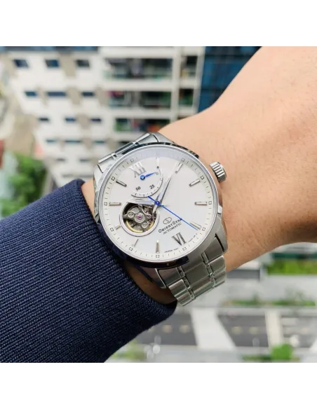Reloj automático hombre Orient Star RE-AT0003S dial champagne 39.3mm Cristal de Zafiro anti-reflejos