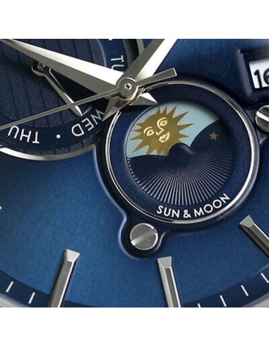 Reloj automático hombre Orient Contemporary RN-AK0303L JDM Sun & Moon 41.5mm cristal de zafiro