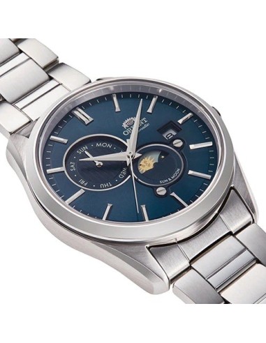 Reloj automático hombre Orient Contemporary RN-AK0303L JDM Sun & Moon 41.5mm cristal de zafiro