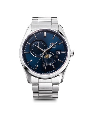 Reloj automático hombre Orient Contemporary RN-AK0303L JDM Sun & Moon 41.5mm cristal de zafiro