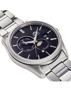Reloj automático hombre Orient Contemporary RN-AK0302B JDM Sun & Moon 41.5mm cristal de zafiro 2