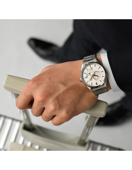 Reloj automático hombre Orient Contemporary RN-AK0301S JDM Sun & Moon 41.5mm cristal de zafiro