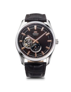 reloj automático hombre Orient Contemporary  RN-AR0004Y JDM Semi-skeleton 40.8MM cristal de zafiro