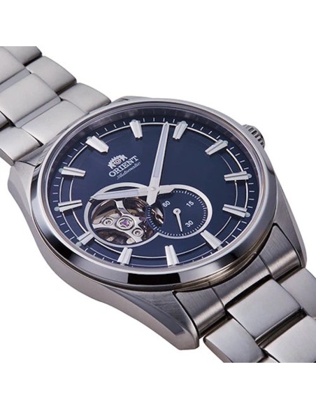 Reloj automático hombre Orient RN-AR0002L JDM Semi-Skeleton 40.8mm cristal de zafiro